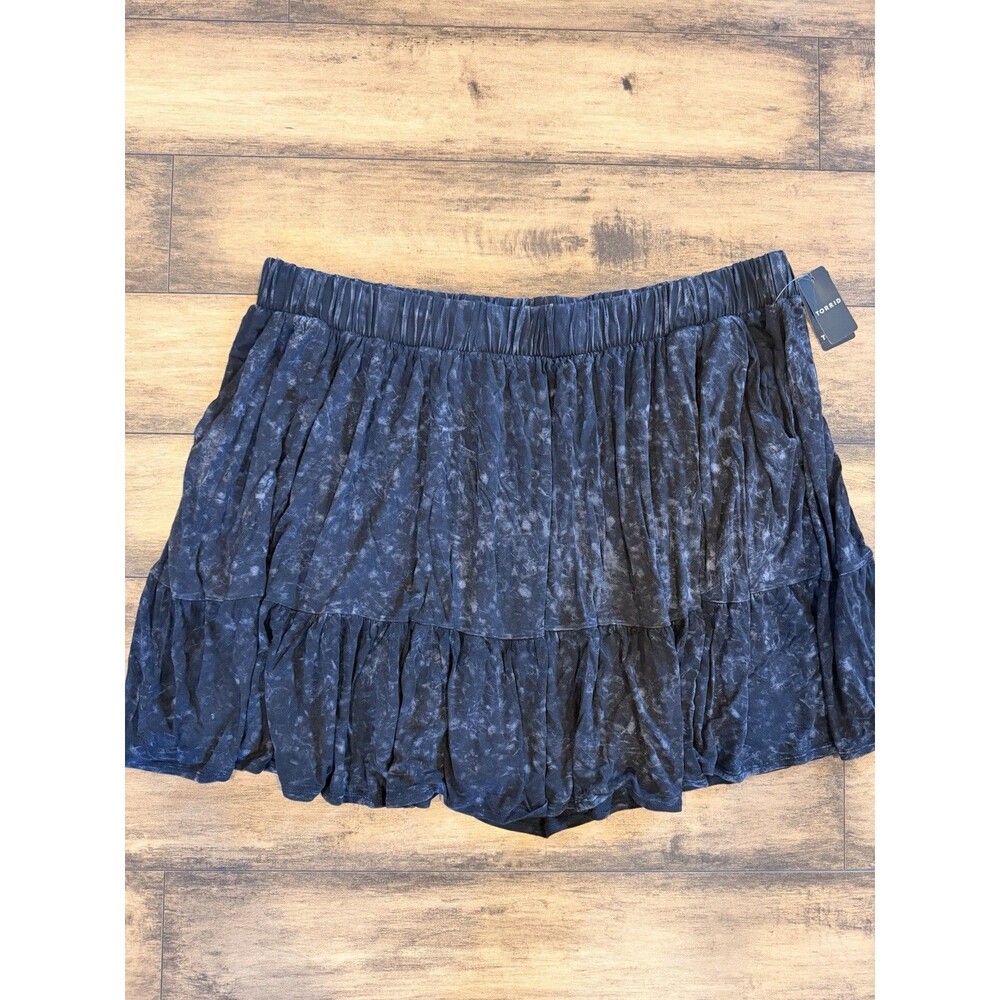 TORRID black Wash Skirt W/pockets 3xl